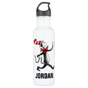 Dr. Seuss   Cat in the Hat Cat Walk Stainless Steel Water Bottle