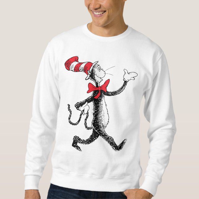 Dr. Seuss | Cat in the Hat Cat Walk Sweatshirt (Front)
