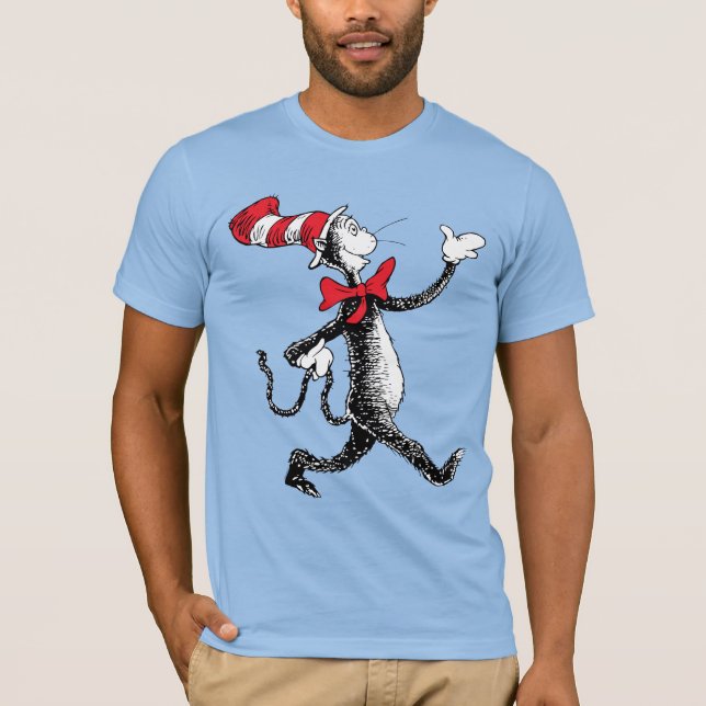 Dr. Seuss | Cat in the Hat Cat Walk T-Shirt (Front)