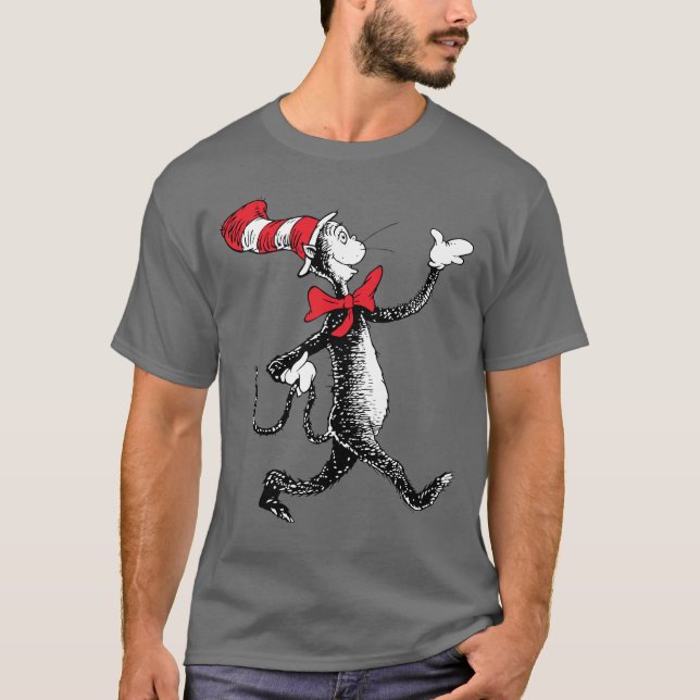 Dr. Seuss | Cat in the Hat Cat Walk T-Shirt (Front)