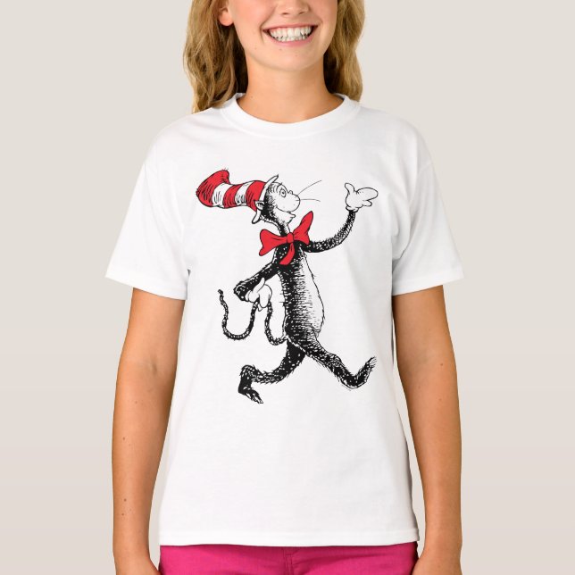 Dr. Seuss | Cat in the Hat Cat Walk T-Shirt (Front)