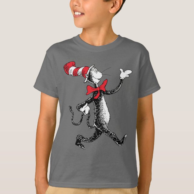 Dr. Seuss | Cat in the Hat Cat Walk T-Shirt (Front)