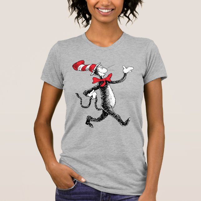 Dr. Seuss | Cat in the Hat Cat Walk T-Shirt (Front)