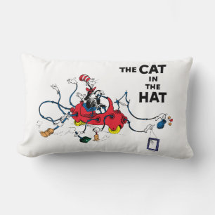 Dr. Seuss Cat in the Hat Cleans Up Lumbar Pillow