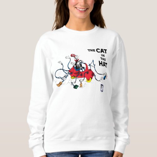 Dr Seuss  Cat in the Hat Cleans Up Sweatshirt