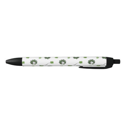 Dr Seuss  Cat in the Hat Clover Pattern Black Ink Pen