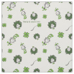Dr. Seuss | Cat in the Hat Clover Pattern Fabric