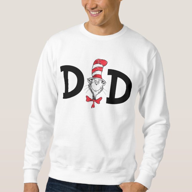 Dr. Seuss Cat in the Hat Dad Sweatshirt (Front)