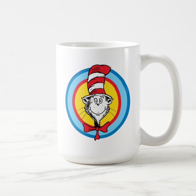 Dr. Seuss | Cat in the Hat Head Graphic Coffee Mug (Right)