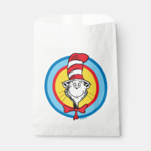 Dr. Seuss Cat in the Hat Head Graphic Favor Bag