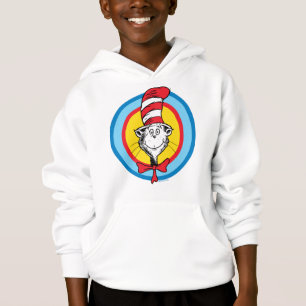 Dr. Seuss   Cat in the Hat Head Graphic Hoodie