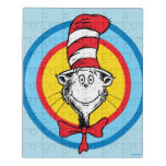 Dr. Seuss | Cat in the Hat Head Graphic Jigsaw Puzzle