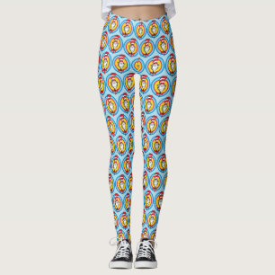 Dr. Seuss Cat in the Hat Head Graphic Leggings