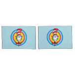 Dr. Seuss | Cat in the Hat Head Graphic Pillow Case