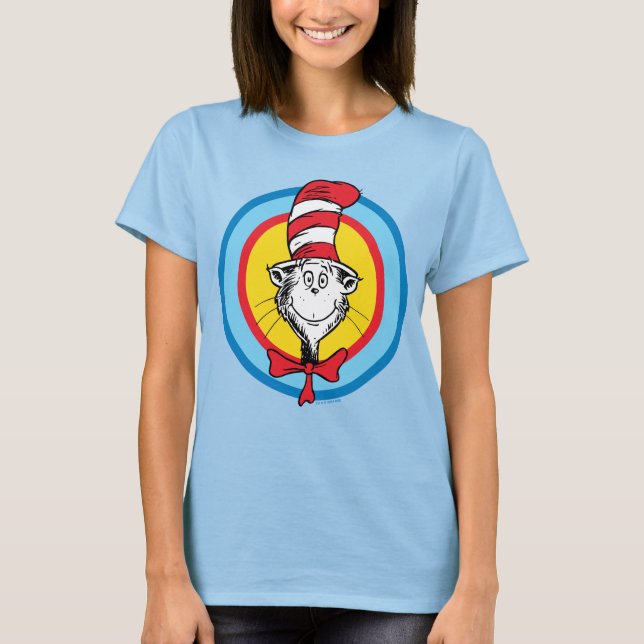 Dr. Seuss | Cat in the Hat Head Graphic T-Shirt (Front)