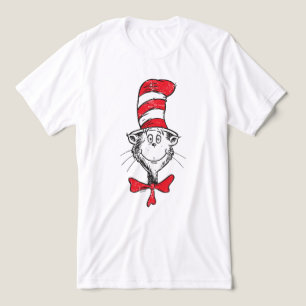 Dr. Seuss Cat in the Hat Head - Vintage Tri-Blend Shirt