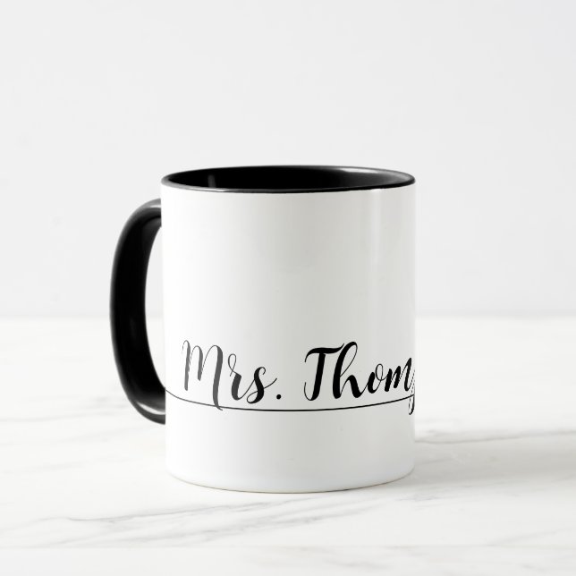 Dr. Seuss | Cat in the Hat Icon Custom Name Mug (Front Left)