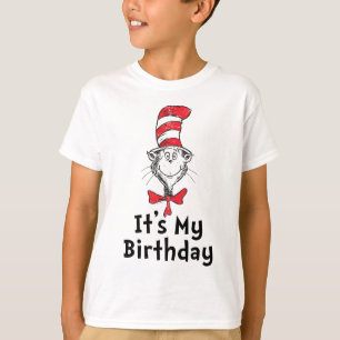 Dr. Seuss Cat in the Hat It's My Birthday T-Shirt