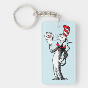 Dr. Seuss   Cat in the Hat & Krinklebine Keychain