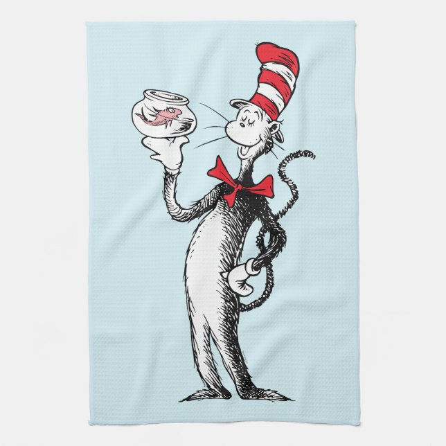 Dr. Seuss | Cat in the Hat & Krinklebine Kitchen Towel (Vertical)