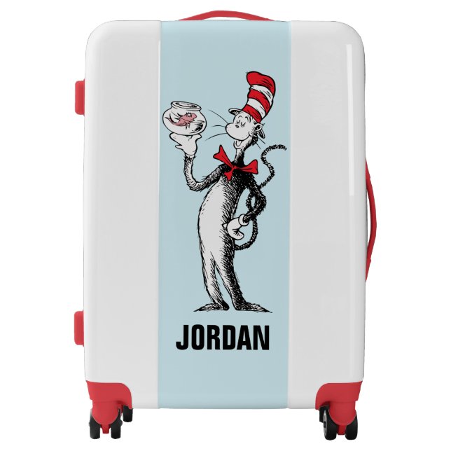 Dr. Seuss | Cat in the Hat & Krinklebine Luggage (Front)