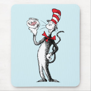 Dr. Seuss Cat in the Hat & Krinklebine Mouse Pad