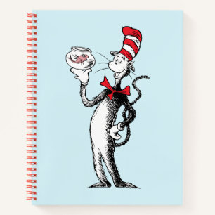 Dr. Seuss Cat in the Hat & Krinklebine Notebook