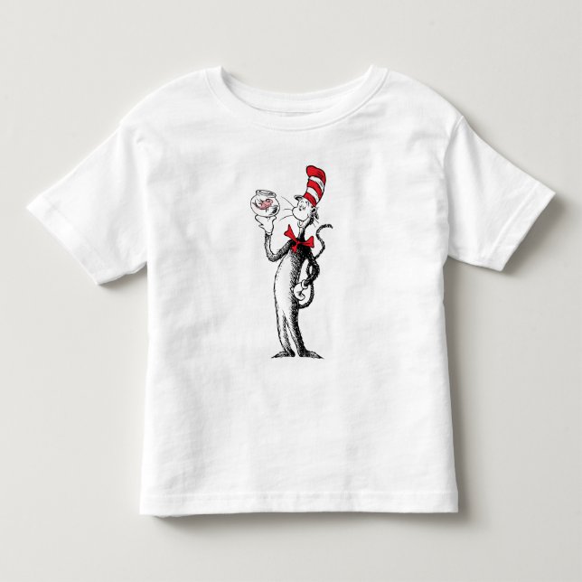 Dr. Seuss | Cat in the Hat & Krinklebine Toddler T-shirt (Front)
