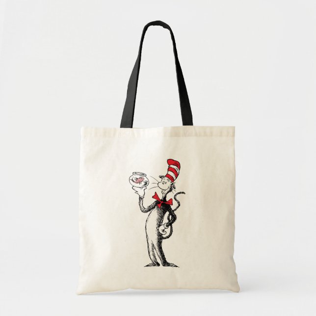 Dr. Seuss | Cat in the Hat & Krinklebine Tote Bag (Front)