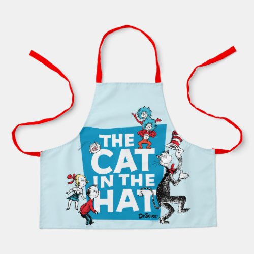 Dr Seuss  Cat in the Hat Logo _ Characters Apron