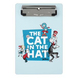 Dr. Seuss Cat in the Hat Logo - Characters Mini Clipboard
