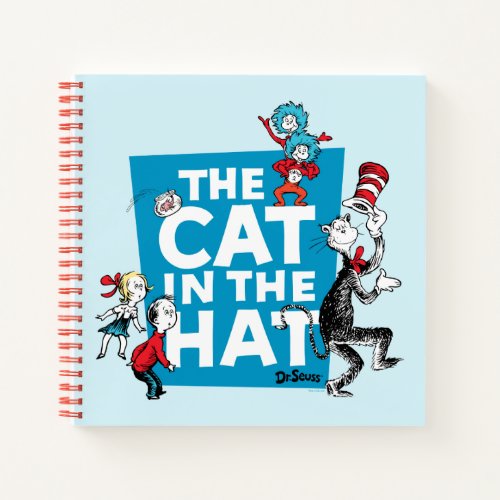 Dr Seuss  Cat in the Hat Logo _ Characters Notebook