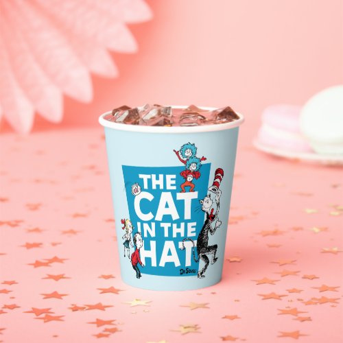 Dr Seuss  Cat in the Hat Logo _ Characters Paper Cups