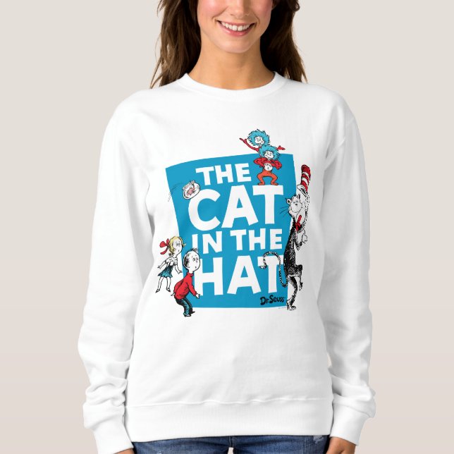 Dr. Seuss | Cat in the Hat Logo - Characters Sweatshirt (Front)