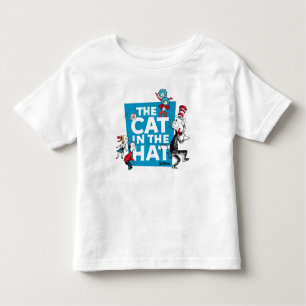 Dr. Seuss Cat in the Hat Logo - Characters Toddler T-shirt