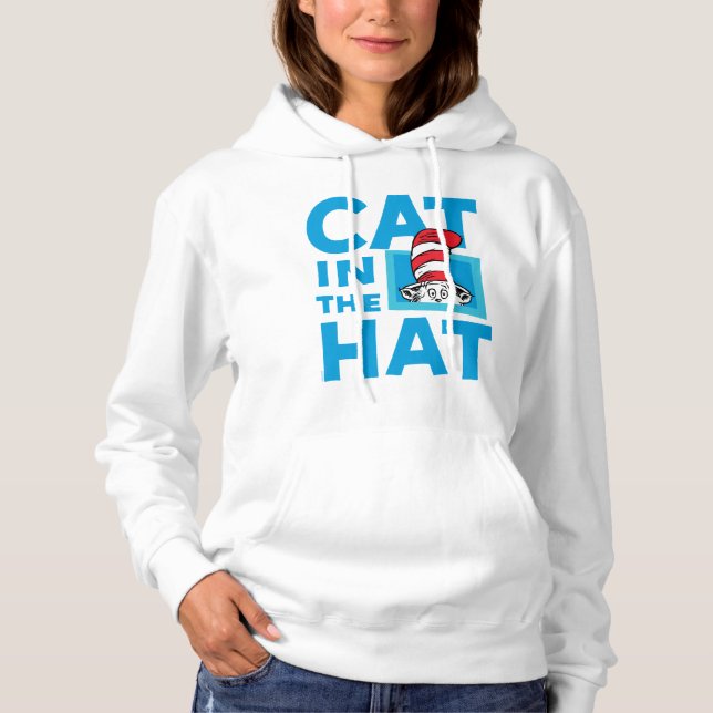 Dr. Seuss | Cat in the Hat Logo Hoodie (Front)