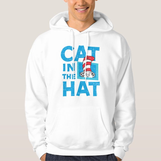 Dr. Seuss | Cat in the Hat Logo Hoodie (Front)