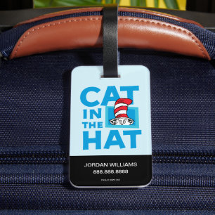 Dr. Seuss Cat in the Hat Logo Luggage Tag