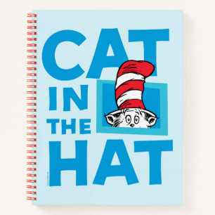 Dr. Seuss Cat in the Hat Logo Notebook
