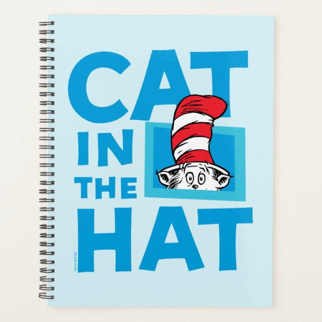 Dr. Seuss | Cat in the Hat Logo Planner (Front)