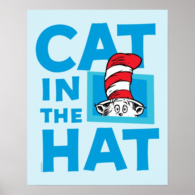 Dr. Seuss | Cat in the Hat Logo Poster (Front)