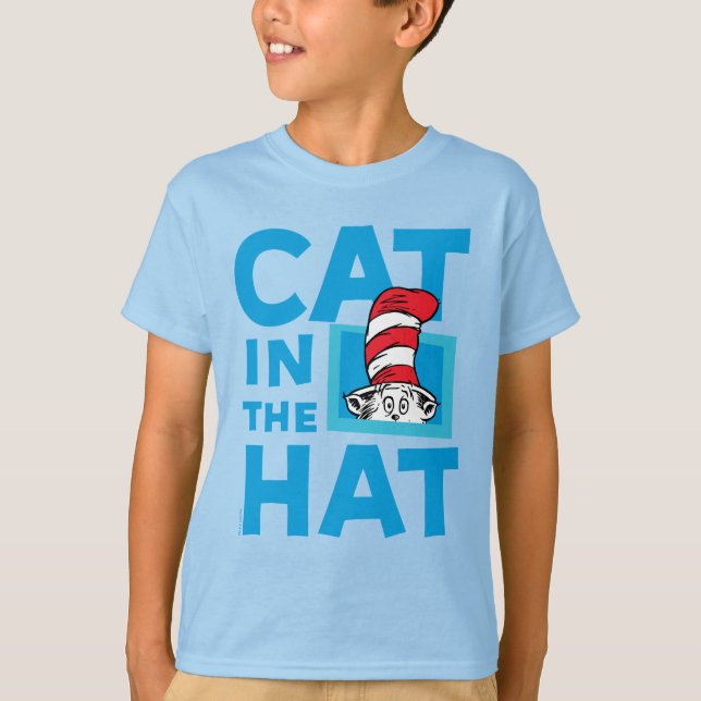 Dr. Seuss | Cat in the Hat Logo T-Shirt (Front)