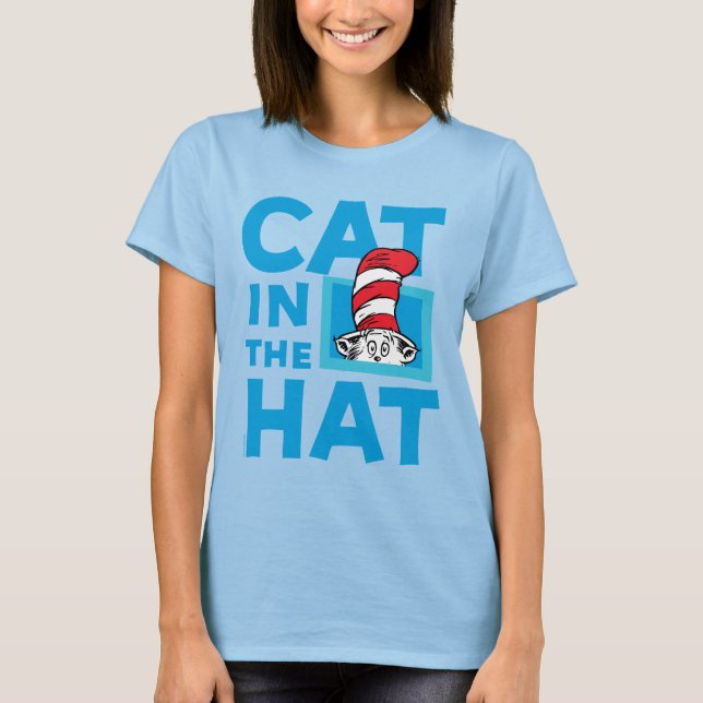Dr. Seuss | Cat in the Hat Logo T-Shirt (Front)