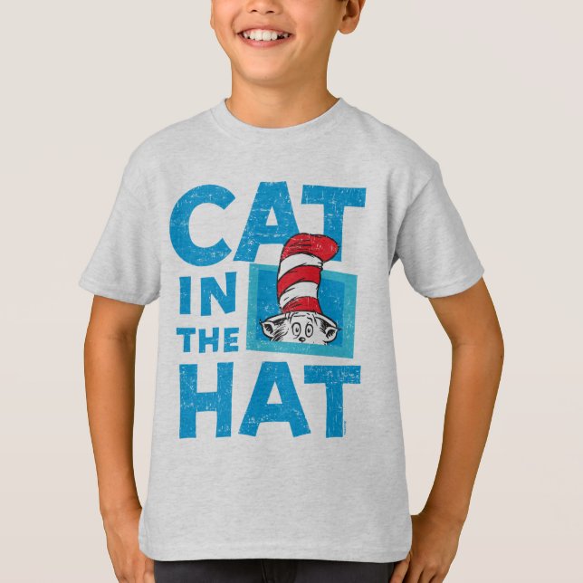Dr. Seuss | Cat in the Hat Logo T-Shirt (Front)
