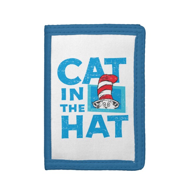 Dr. Seuss | Cat in the Hat Logo Trifold Wallet (Front Vertical)