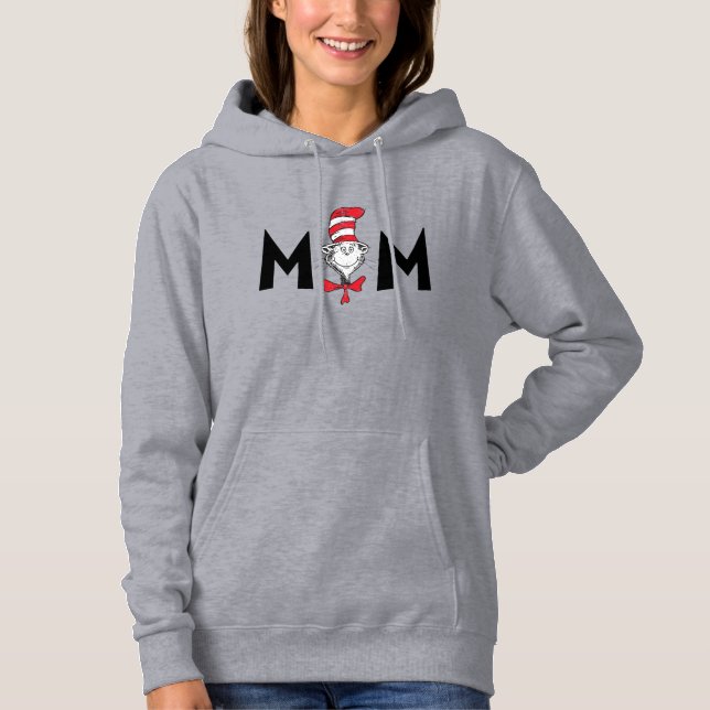 Dr. Seuss Cat in the Hat Mom Hoodie (Front)