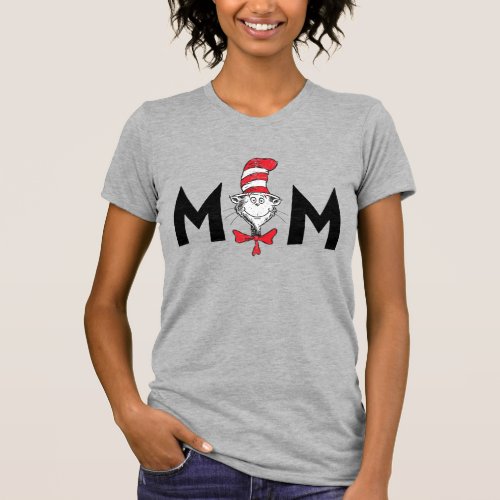 Dr Seuss Cat in the Hat Mom T_Shirt