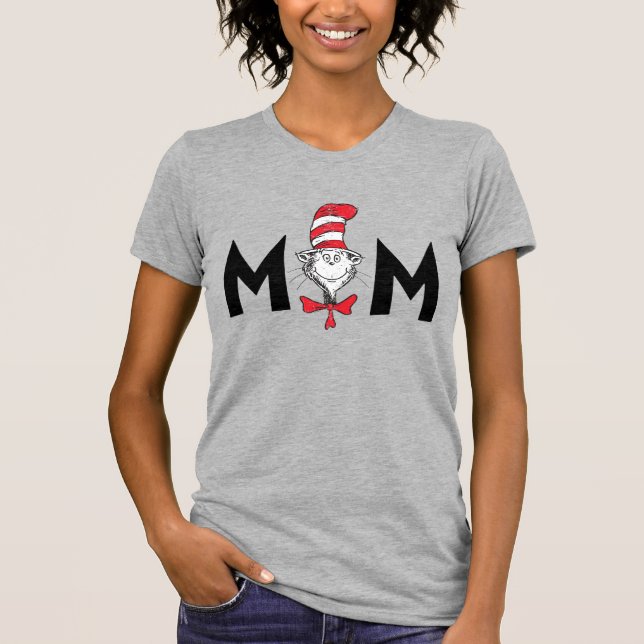 Dr. Seuss Cat in the Hat Mom T-Shirt (Front)