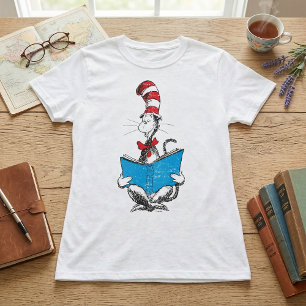 Dr. Seuss Cat in the Hat - Reading T-Shirt