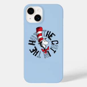 Dr. Seuss Cat in the Hat Round Art Case-Mate iPhone 14 Case